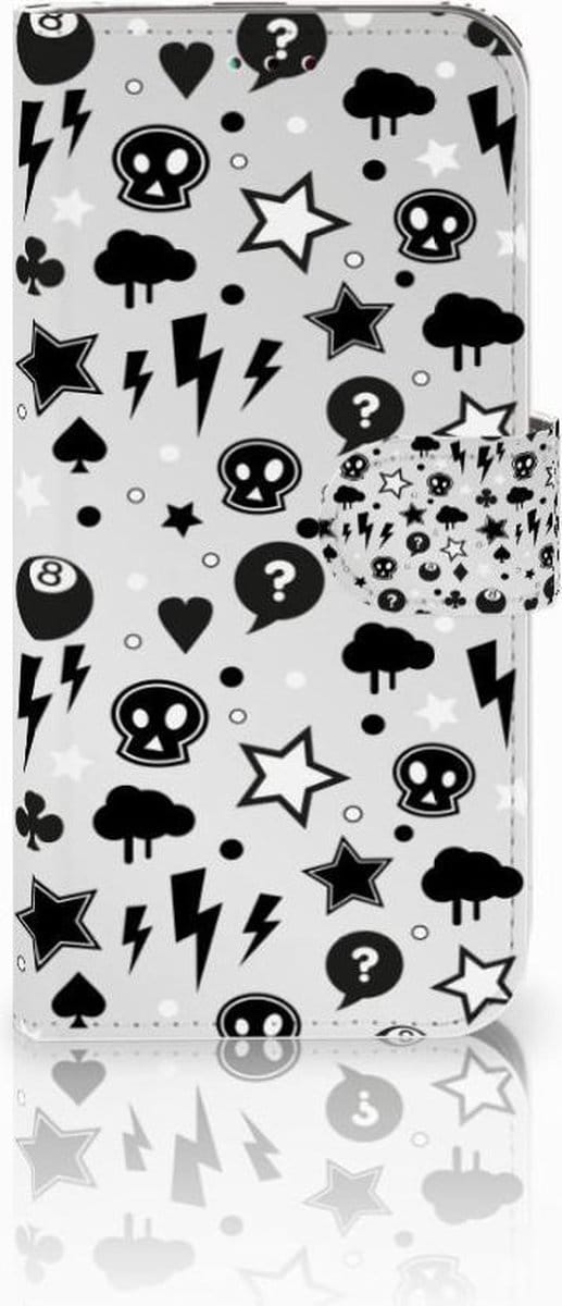 Telefoonhoesje met Naam Samsung Galaxy A40 Silver Punk