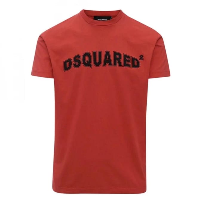 DSquared2 Pictogram T-shirt heren (Rood)