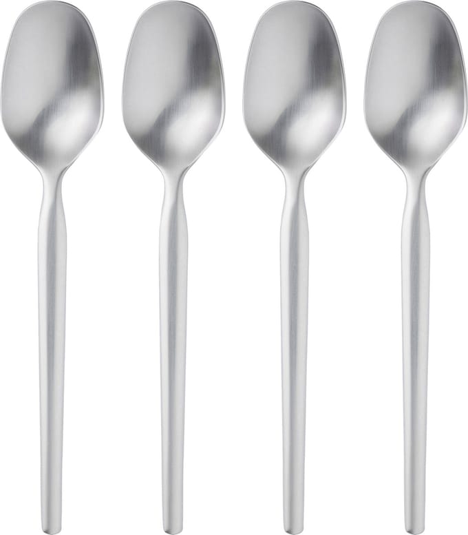 Gense Dorotea Dessertlepel 17,8 cm 4 stuks Mat staal