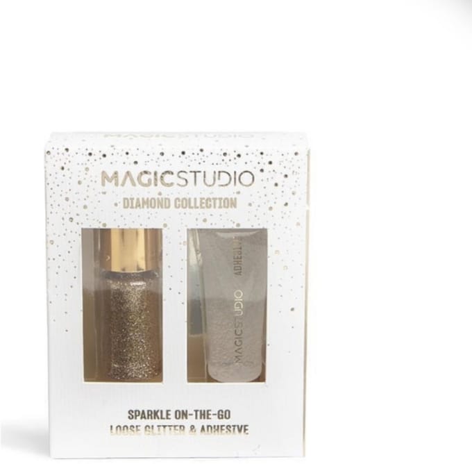 MAGIC STUDIO Glitter Applicatie Set - Make-up Kit - Lijm + Glitter