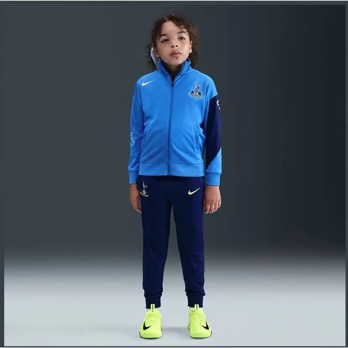 Nike Tottenham Hotspur Strike Trainingspak - LT IRON ORE/BINARY BLUE/BINARY - Maat XL (122-128cm) - Kids