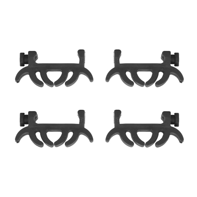 4 stuks Rubber Boog Ledematen Dempers voor Compound Boog Ledematen Trillingsdemper Stabilisator voor
