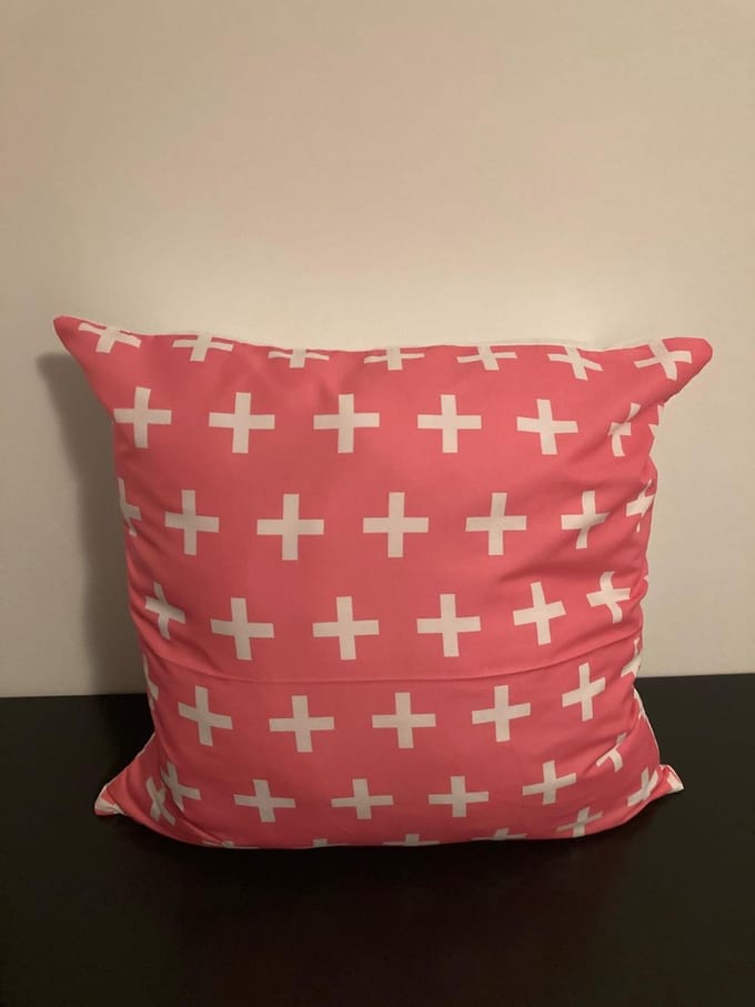 Nordic Geometry Collection Kussenhoes – Pink Edition - 45x45 cm