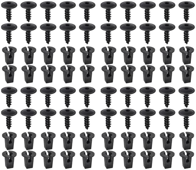 M5 x 16 mm Torx Schroeven Assortiment - Platte Kop Zelftappende RVS Schroeven - 80 Stuks voor Diverse Toepassingen