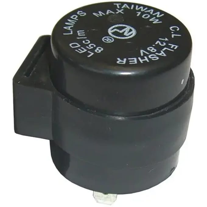 Knipperlichtrelais LED / lampje 12V 3 polen Brazoline voor motor scooter Nieuw