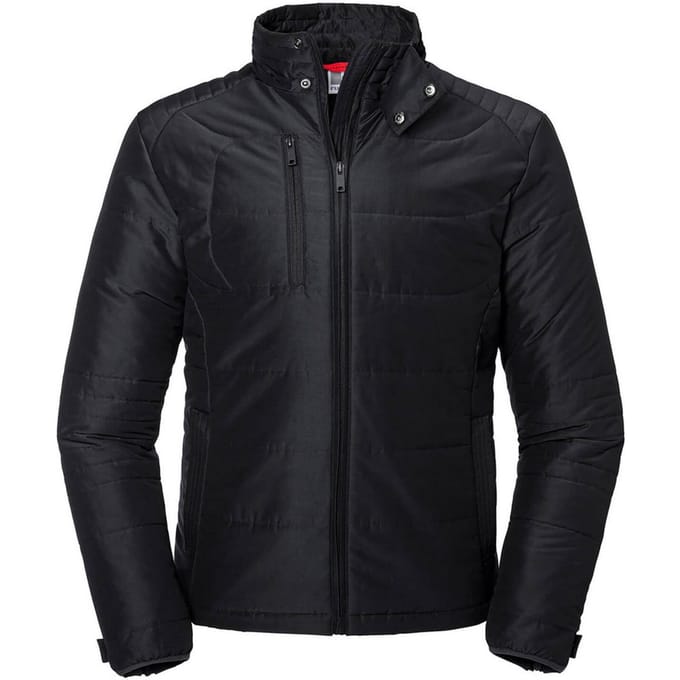Russell Heren Cross Jas (Zwart)