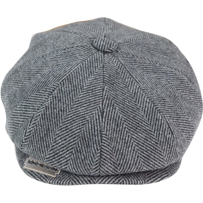 Peaky Blinders Tweed-hoed voor heren met scheermesje