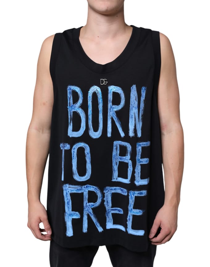 Zwarte Tanktop Tsh86646