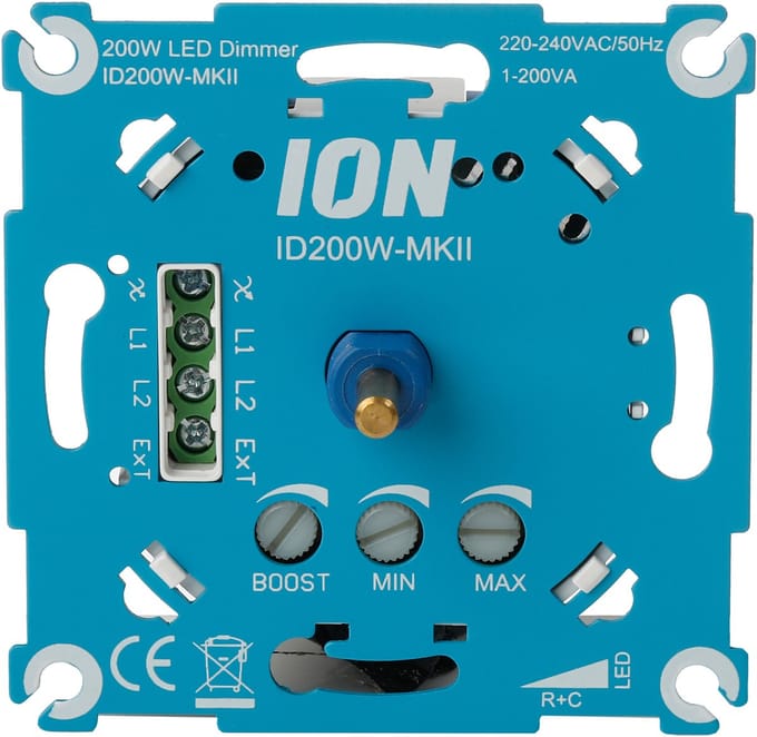 ION INDUSTRIES - Inbouw Led dimmer 200W