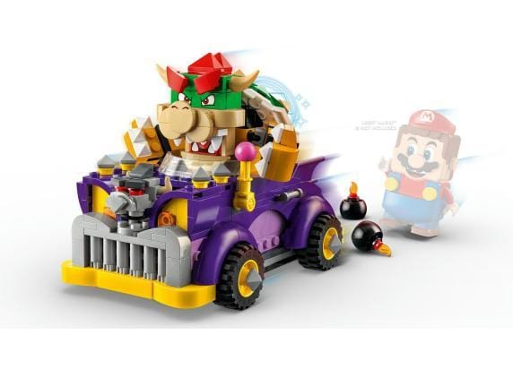 LEGO 71431 Super Mario Uitbreidingsset: Bowsers bolide Speelgoed Auto met Poppetje