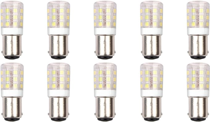 SPL Ba15d LED Lamp 3W - Neutraal Wit - 250lm - LED Buislamp T18 - 10 Stuks