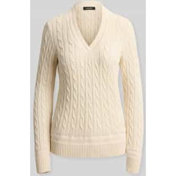 regular fit pullover van katoenmix met gestikt logo