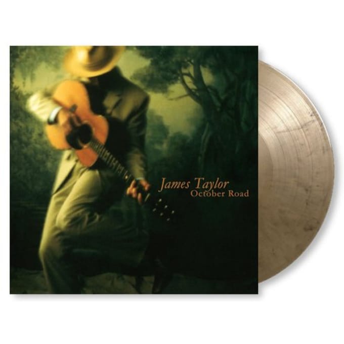 October Road -Gold & Black Marbled Vinyl- - James Taylor