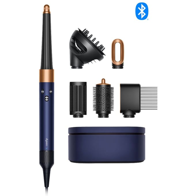 Dyson Airwrap ID™ Multistyler et Sèche-cheveux - Cheveux bouclés à frisés (Bleu de Prusse/Cuivré)