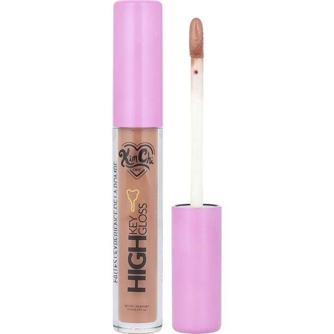 KimChi Chic Beauty, High Key Gloss, HKG06 Naturel, 0,19 fl oz (3,5 ml) pink