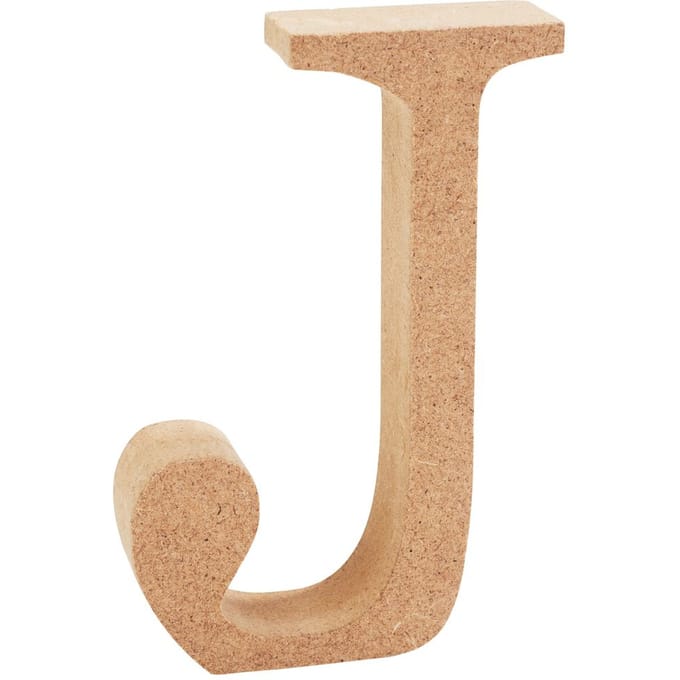 VBS MDF-brieven - Letter "J"