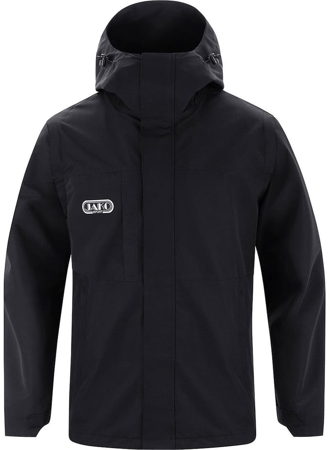 Jako Wardrobe Allweatherjas Heren - Zwart | Maat: M