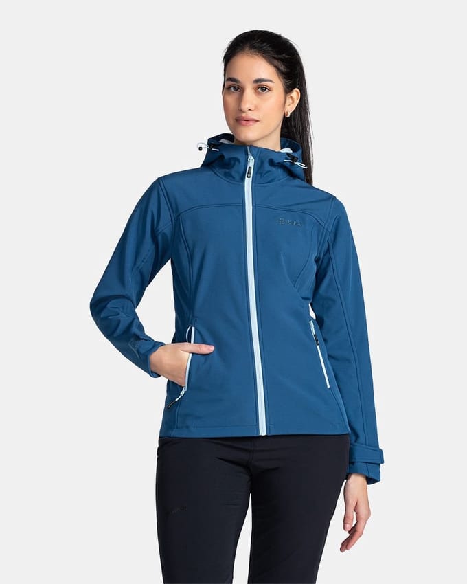 Kilpi Ravia Softshelljack Blauw 42 Vrouw
