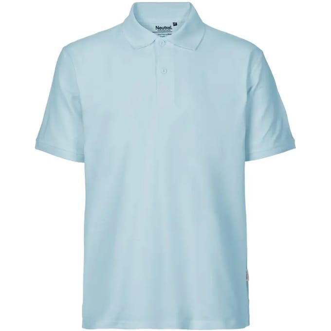 Men's Classic Polo met korte mouwen Light Blue - M