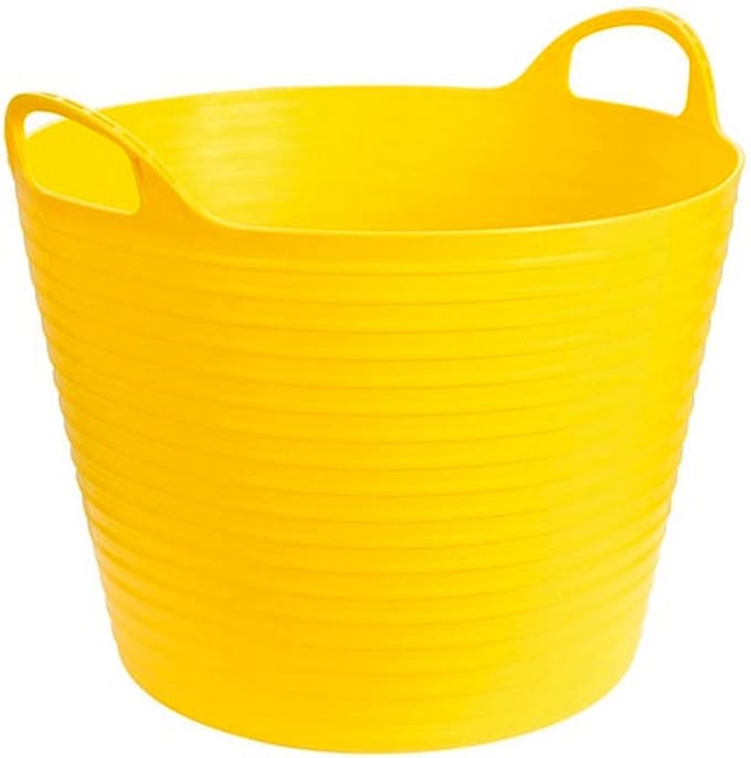 Mand flexibel - FlexBag Geel 42 liter - wasmand