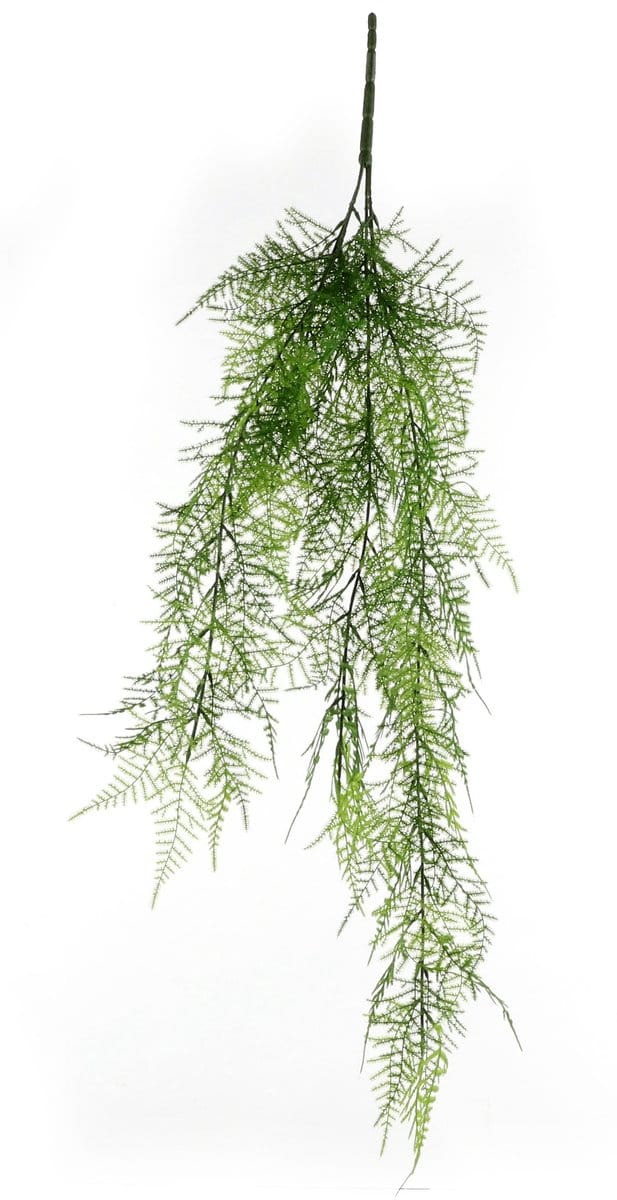 Mica Decorations Varen Kunst Hangplant - H80 cm - Groen