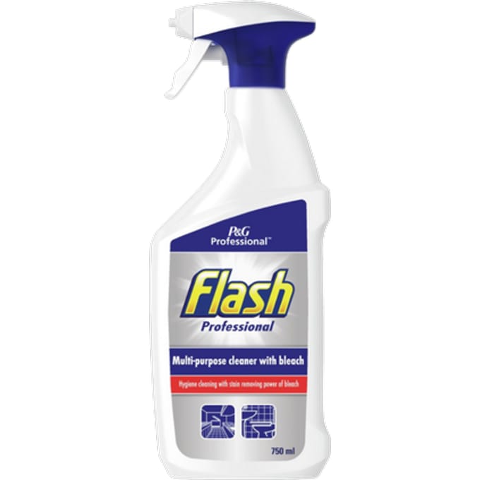 Flash Professional Multi-Purpose Cleaner With Bleach Spray - 750 ml