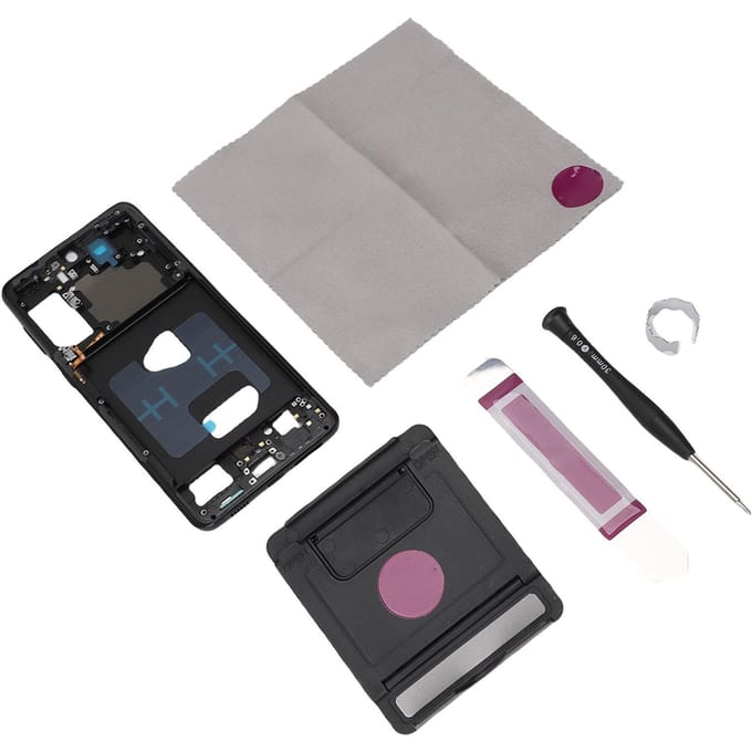 Middenframe Bezel voor Galaxy S21 Plus Telefoonbehuizing Middenframe Bezelplaat Metaal Vervanging