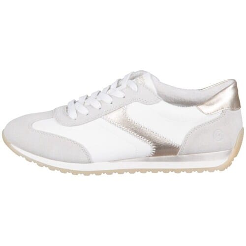 Remonte D3H03-80 Sneakers Suede en Textiel Wit Dames - Wit - 37