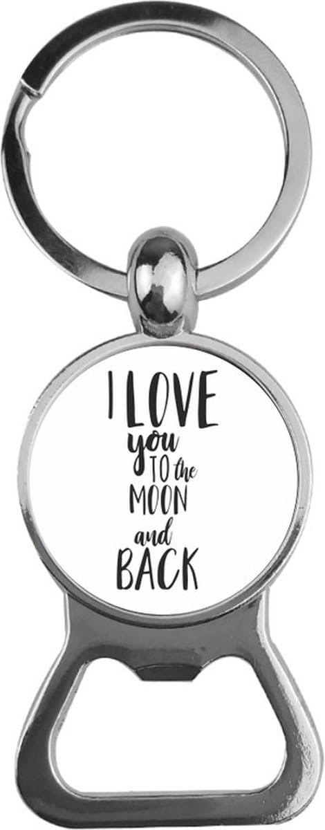 Bieropener Glas - I Love You To The Moon And Back