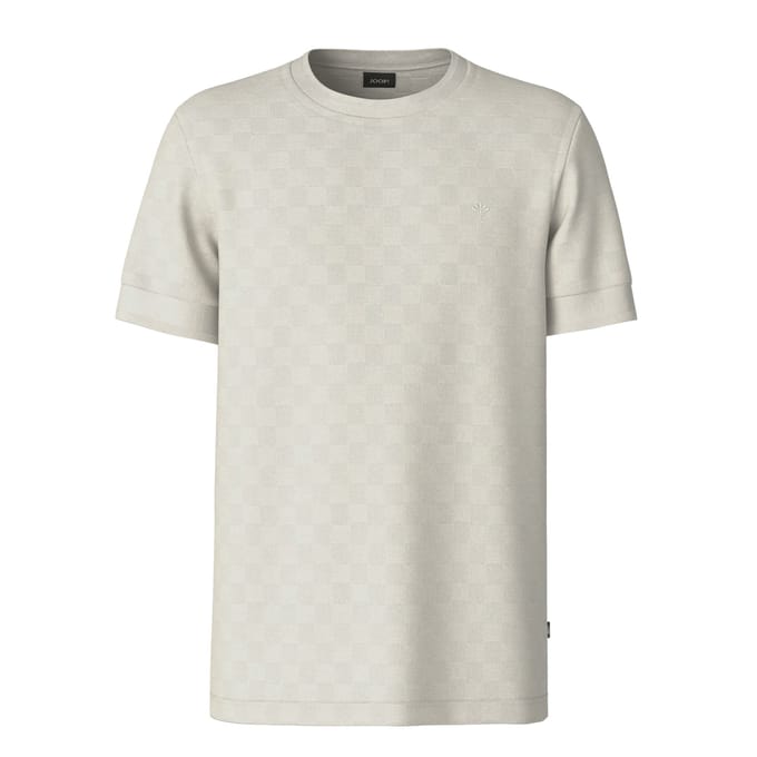 T-shirt met logostitching model 'Benluco'