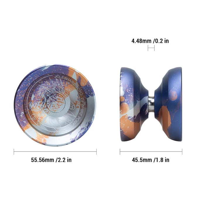 Geniet van Yo-Yo Ball Metal Yo-Yo Professionele competitie Yoyo