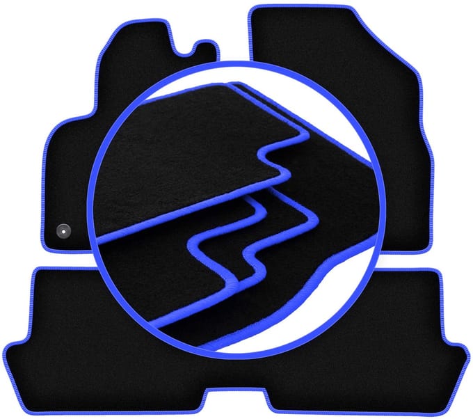 CARLUX-BLUE automatten voor: Peugeot 3008 I minivan (2009-2016)