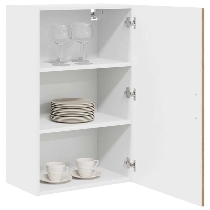 vidaXL - Vaatwasserpaneel - Kalmar - Artisan - Eiken - 50 - x - 31 - x - 80 - cm