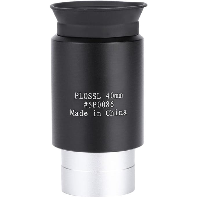 Datyson 1.25  Plossl 40mm Oculaire entièrement traité Corps en métal pour Télescope d'astronomie black
