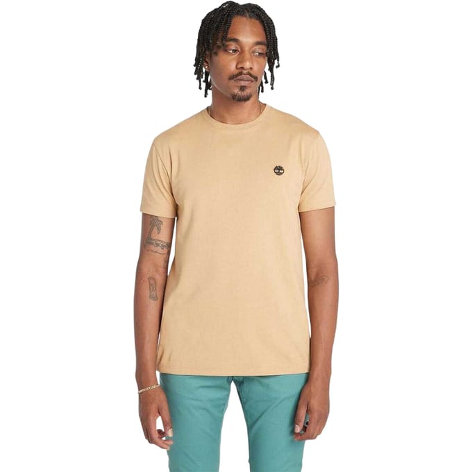 Timberland Heren Oyster River T-Shirt (Tarwe)