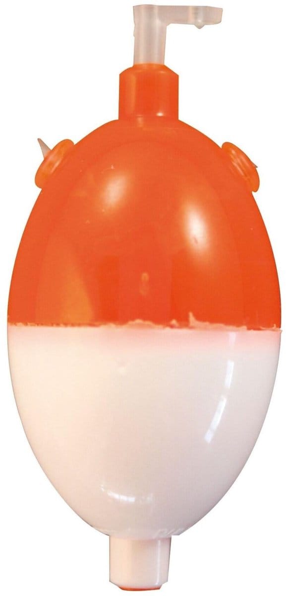 Ragot Verstelbare Ovale Dobber Buldo Rood/ Wit / 8g