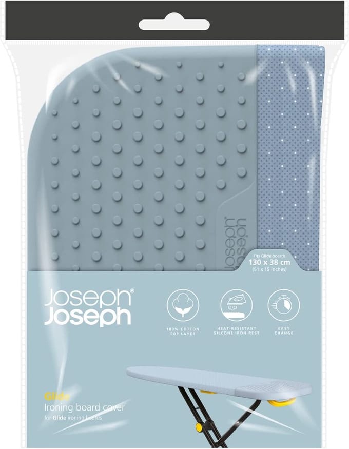 Joseph Joseph Strijkplank Cover, Katoen, Grijs