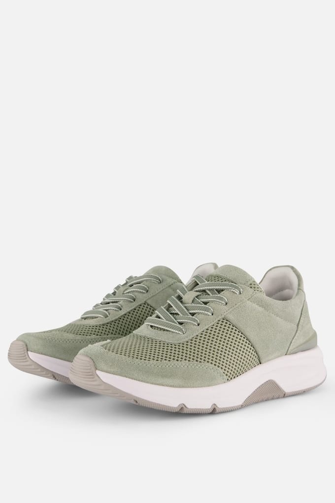Gabor Gabor Sneakers groen Suéde