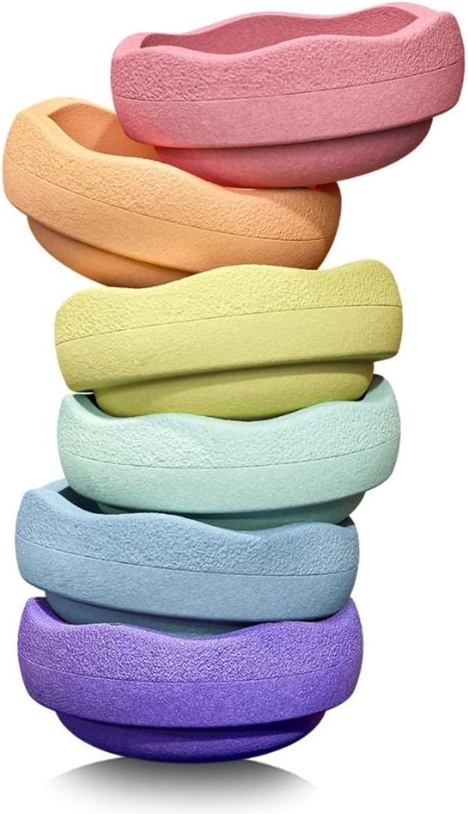 Stapelstein | ORIGINAL | Rainbow Pastel | 6