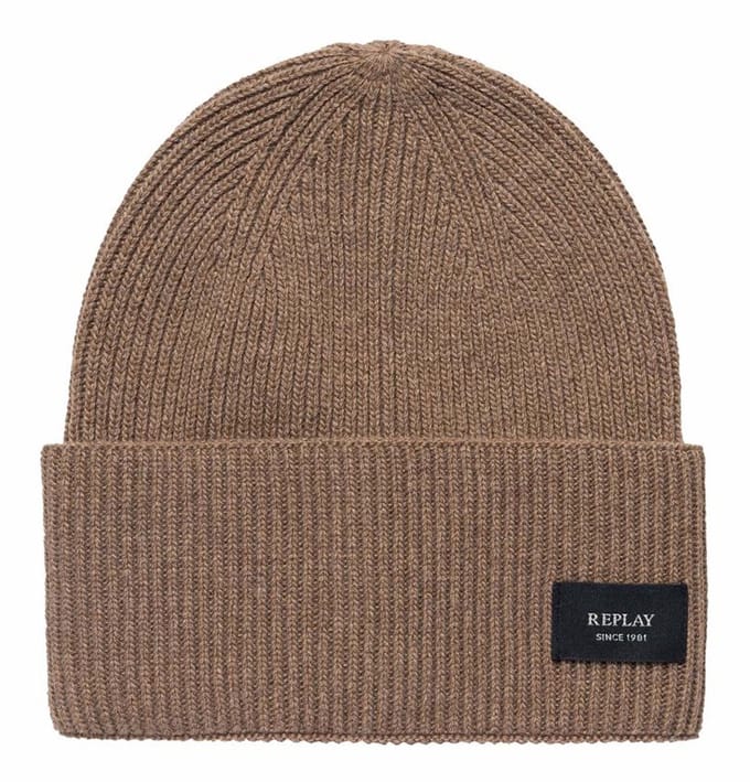 REPLAY muts Beanie Taupe