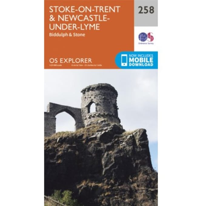Stoke-On-Trent And Newcastle Under Lyme - Ordnance Survey