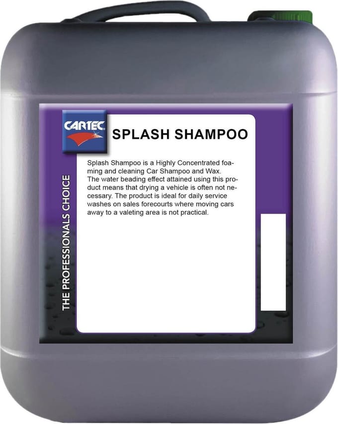 CARTEC Splash Autoshampoo - 5 liter - volschuimend met wax