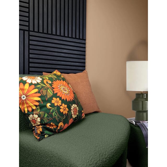 Gek op kussens! Sierkussen retro lou flowers | 45 x 45 cm | katoen/polyester