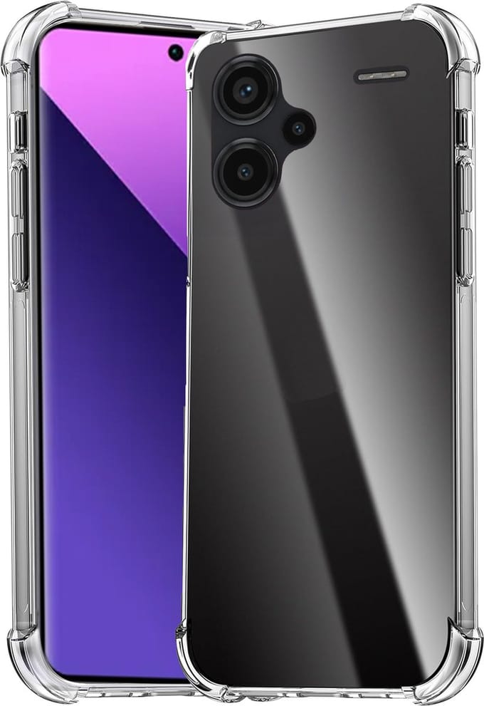 Hoesje geschikt voor Xiaomi Redmi Note 13 Pro Plus - Shockproof Transparant Back Cover Case