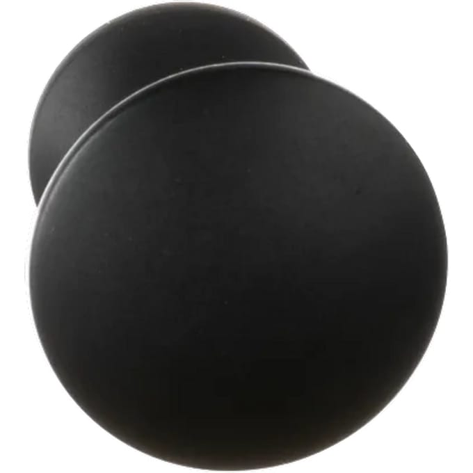 Bertomani Meubelknop - Aluminium - Zwart - 30mm - Set Van 2