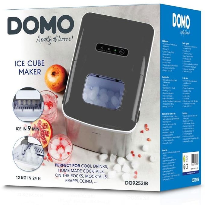 DOMO DO9253IB IJsblokjesmachine - 1.8 l - Cyclus 9 min.