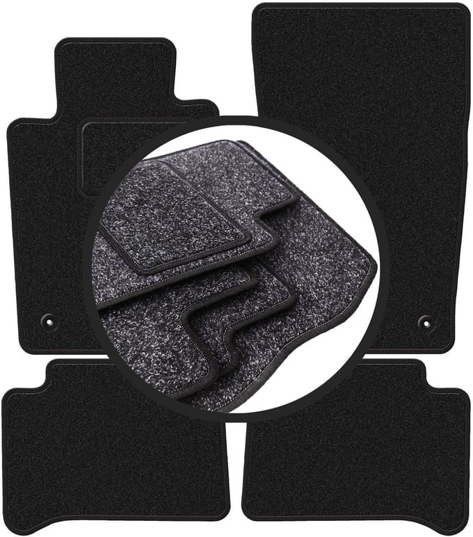 ANTHRA automatten voor: Mercedes CLS C219 sedan (2004-2010)