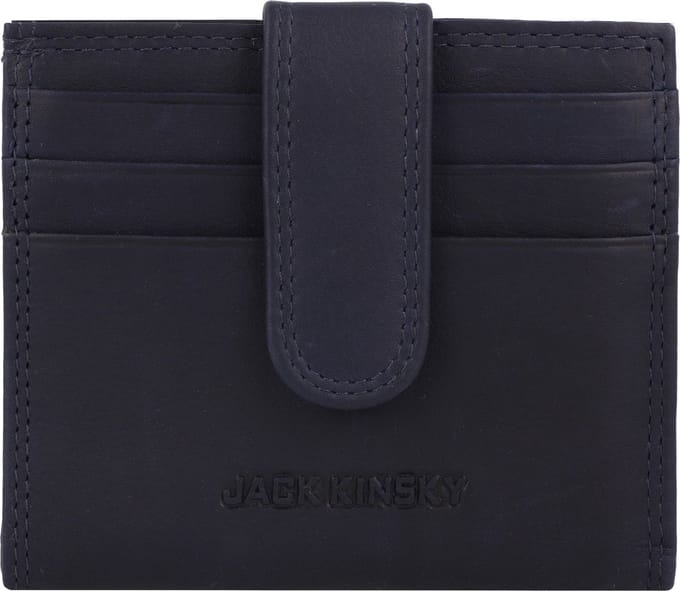 Jack Kinsky Aruba Portemonnee RFID-bescherming Leer 10 cm - Jongens - Horizontaal - apfel
