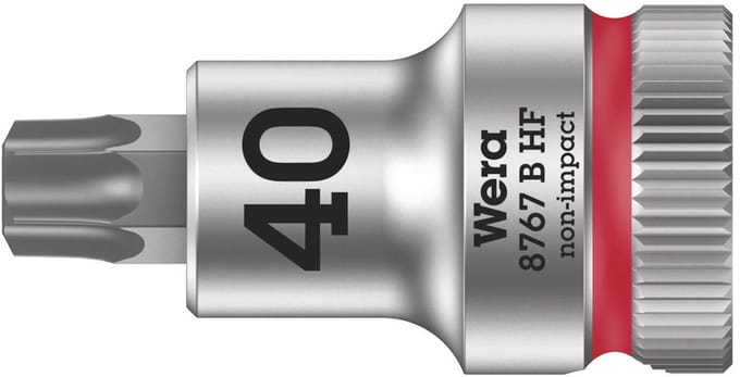 Wera 8767 B HF 05003068001 Binnen-zesrond (TX) Dopsleutelinzetstuk Houderfunctie 10 mm 3/8 T 40 3/8 (10 mm)