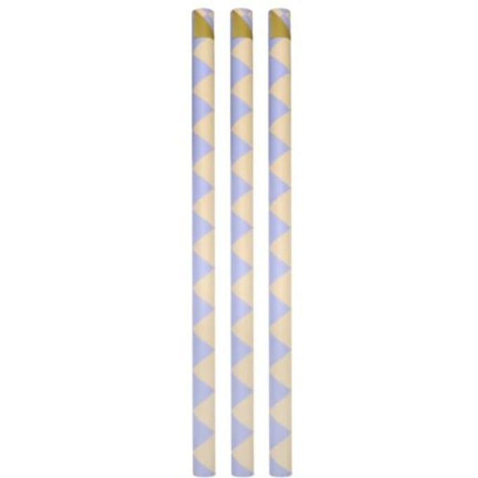 Ole cadeaupapier diamonds - vanilla/ice blue